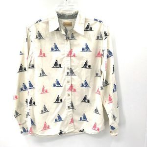 Wrangler Western Cowboy Shirt Rodeo Long Sleeve S